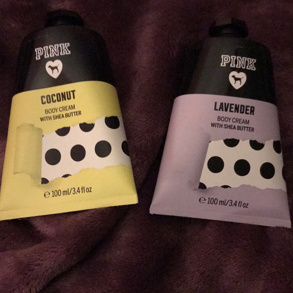 PINK body lotions